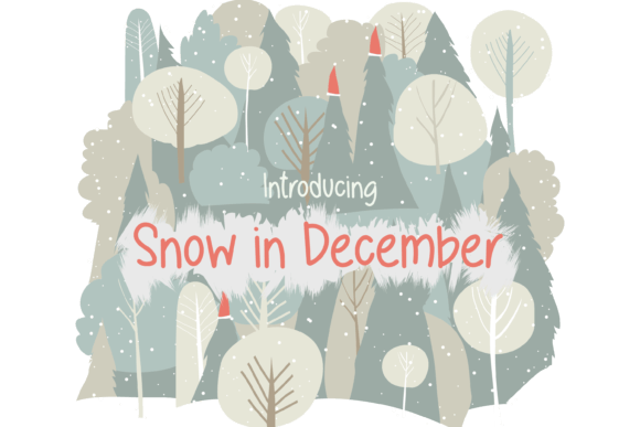A Web Designer's Review of Snow in December Font