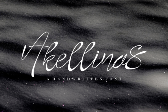 Akellinas: A Font for Elegant Business Branding