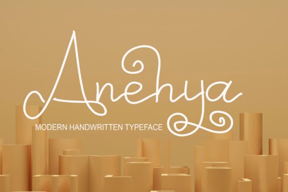 Anehya: A Script Font for Elegant and Human-Centered Web Design