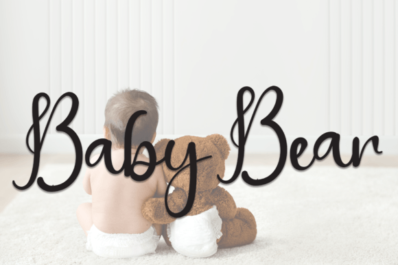 Baby Bear Font: A Handwritten Touch for Modern Marketing