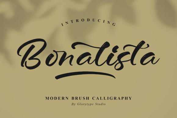 Bonalista: A Modern Brush Script Font Built for Campaigns