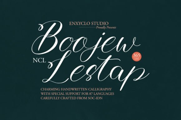 Boojew Lestap: A Typeface for Building Consistent Brand Recognition