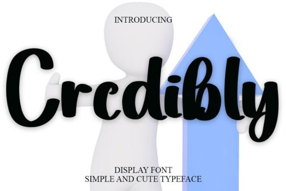 Credibly: A Modern Handwritten Font for Digital Design