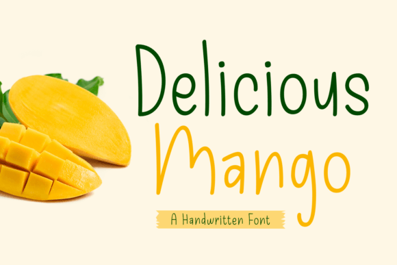 Delicious Mango Font: A Campaign Designer’s Secret Weapon