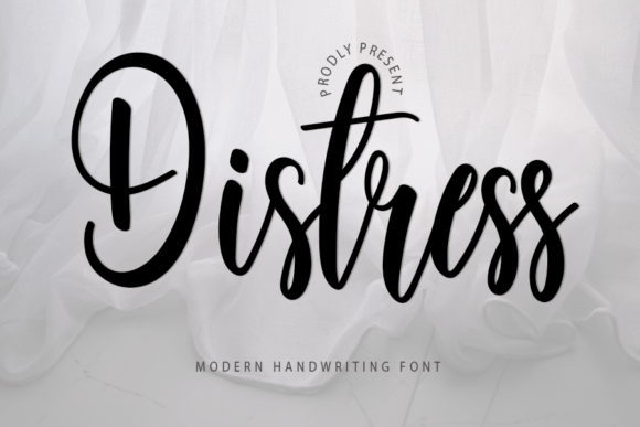 Distress: A Handwritten Font for Digital Brand Personality