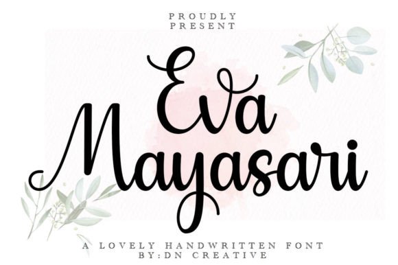 Eva Mayasari: A Script Font Built for Modern Projects