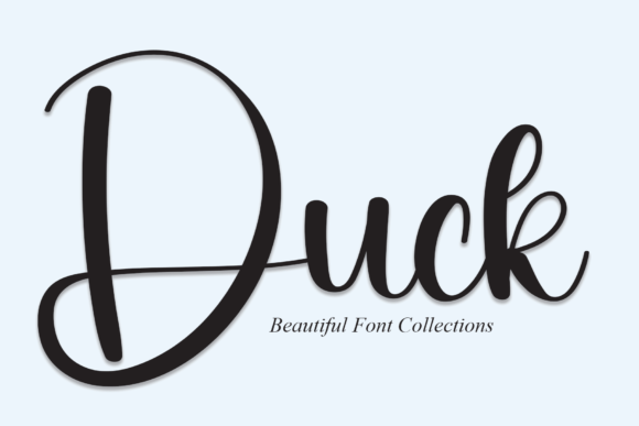 Finding a Friend in Fonts: The Story of Duck