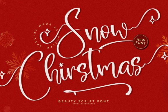 Finding Editorial Magic in the Snow Christmas Font