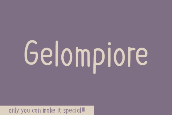 Finding Gelompiore: A Font That Made Our Campaign Feel Real