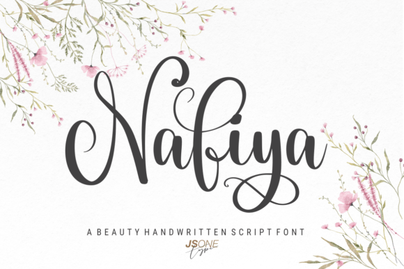 Finding Your Handmade Voice with the Nafiya Script Font