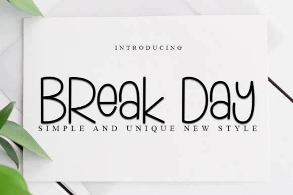 Finding Your Website's Signature: How the Break Day Font Can Transform Your Digital Design