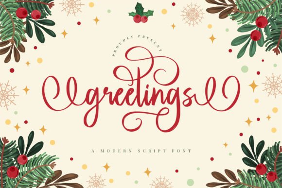 Greetings: A Modern Script Font That Brings Personality to Branding