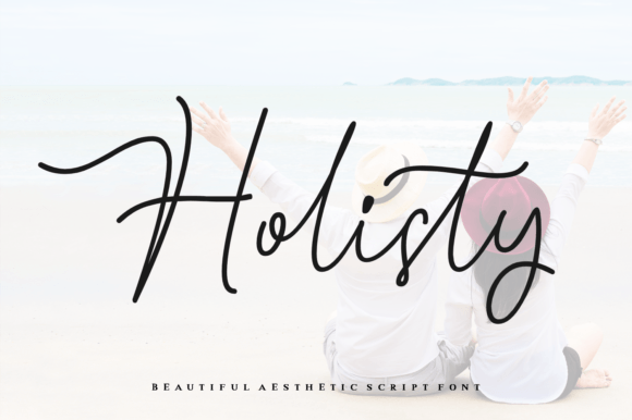 Holisty: An Elegant Script Typeface for Digital Design