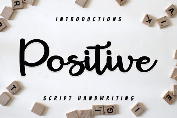 Positive: The Signature Font for Handmade Brands