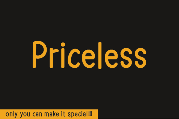 Priceless: A Font That Makes Your Brand Feel More Human