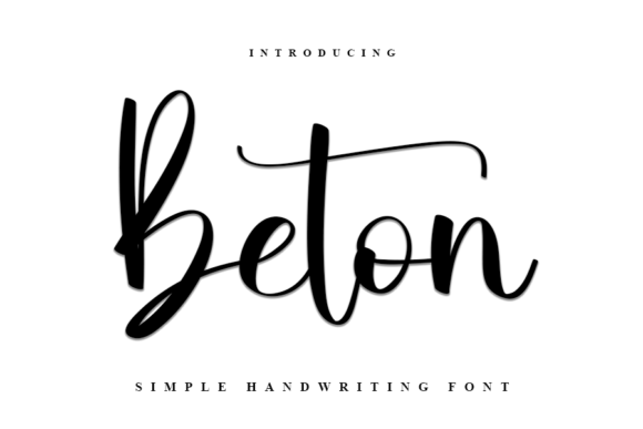 Reviewing Beton: A Bold Script Font for Real Branding Projects