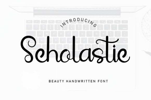 Scholastic Script Font: Elevating Digital Brand Identity