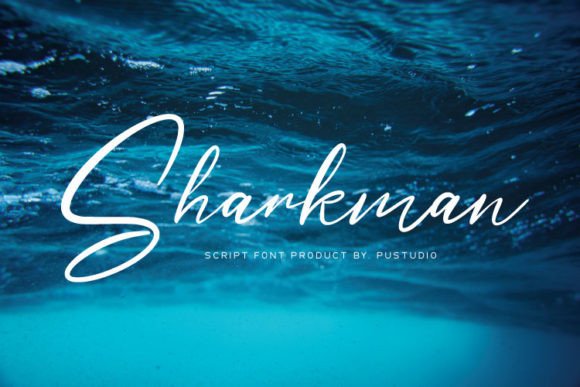 Sharkman: A Script Font for Editorial Personality