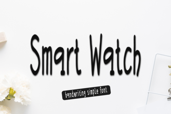 Smart Watch: A Handwritten Font for Editorial Calm