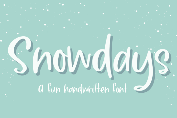 Snowdays Font: A Handwritten Tool for Building a Consistent Brand