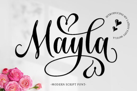 The Mayla Font: A Handwritten Touch for Your Handmade Business