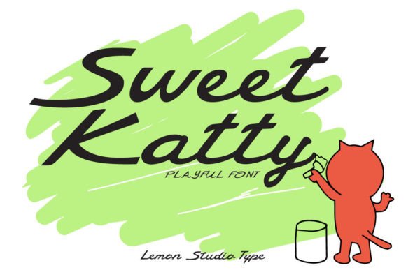 The Sweet Katty Font: A Crafters Secret for Heartfelt Designs