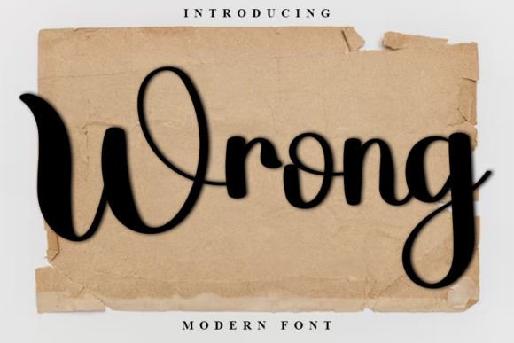 Wrong: The Script Font That Clarifies Your Campaign Message
